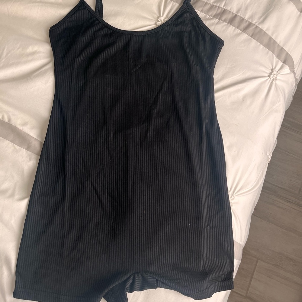 Black One piece (onesie, unitard)